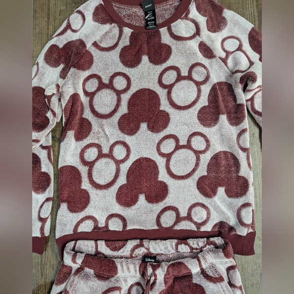 Disney Mickey Fleece Pajama Set Size Small - Picture 5 of 5